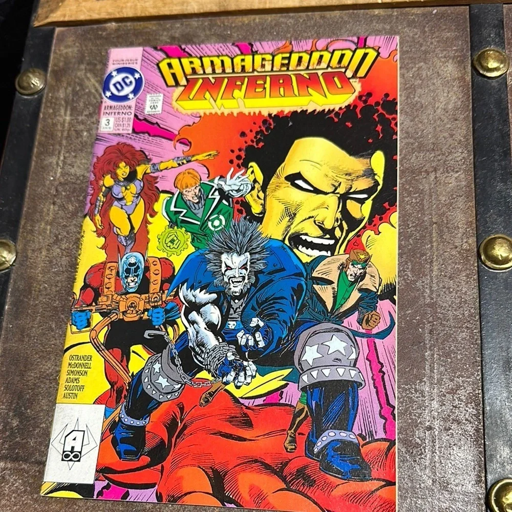DC Comics Armageddon Inferno #3 (1992) Lobo Starfire - Picture 5 of 12